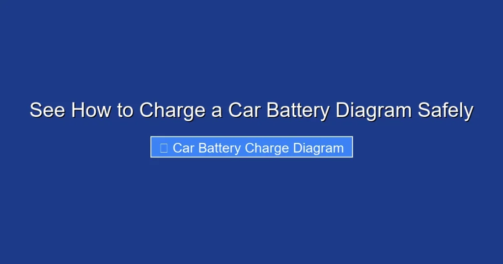 See How to Charge a Car Battery Diagram Safely