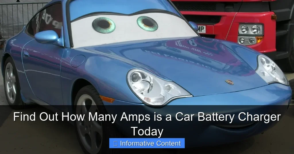 Find Out How Many Amps is a Car Battery Charger Today