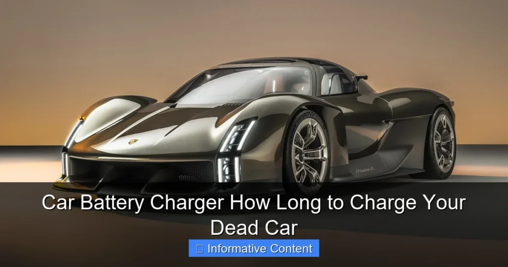 Car Battery Charger How Long to Charge Your Dead Car