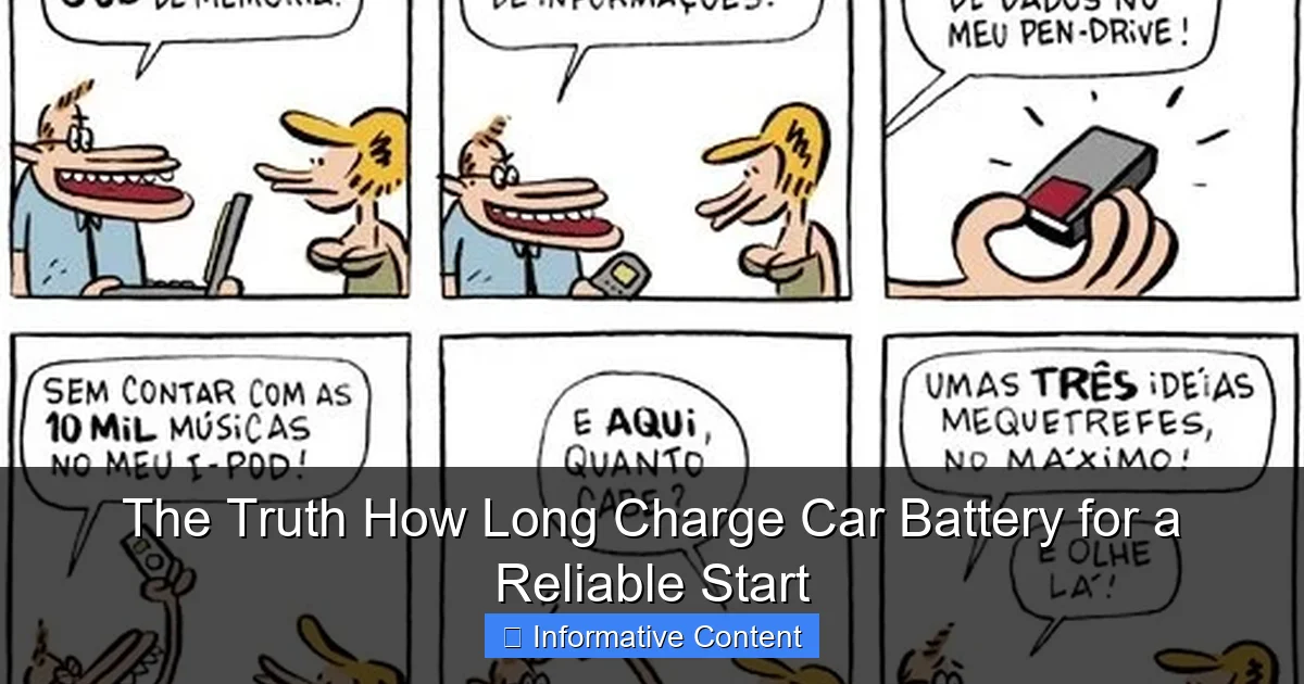 The Truth How Long Charge Car Battery for a Reliable Start