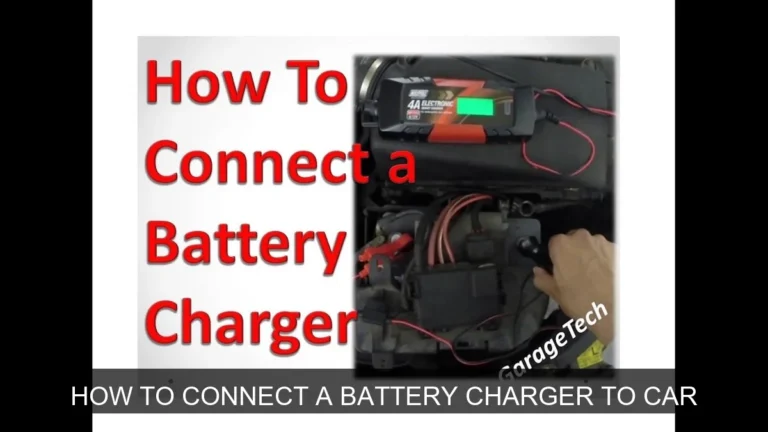 How to Connect a Battery Charger to Your Car