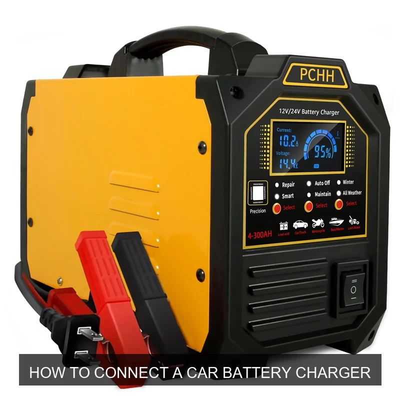 How to Connect a Car Battery Charger