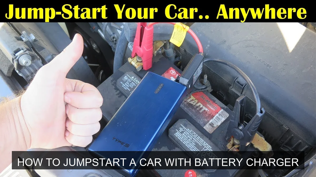 How to Jumpstart a Car with a Battery Charger