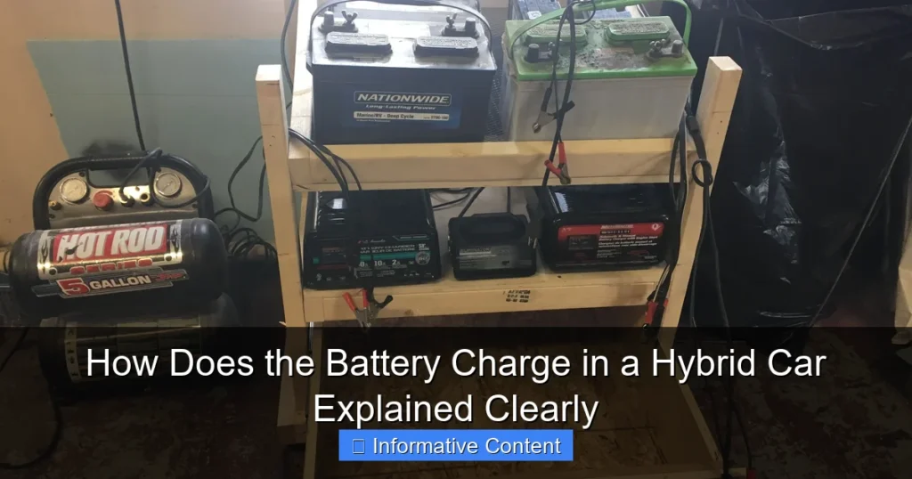 How Does the Battery Charge in a Hybrid Car Explained Clearly