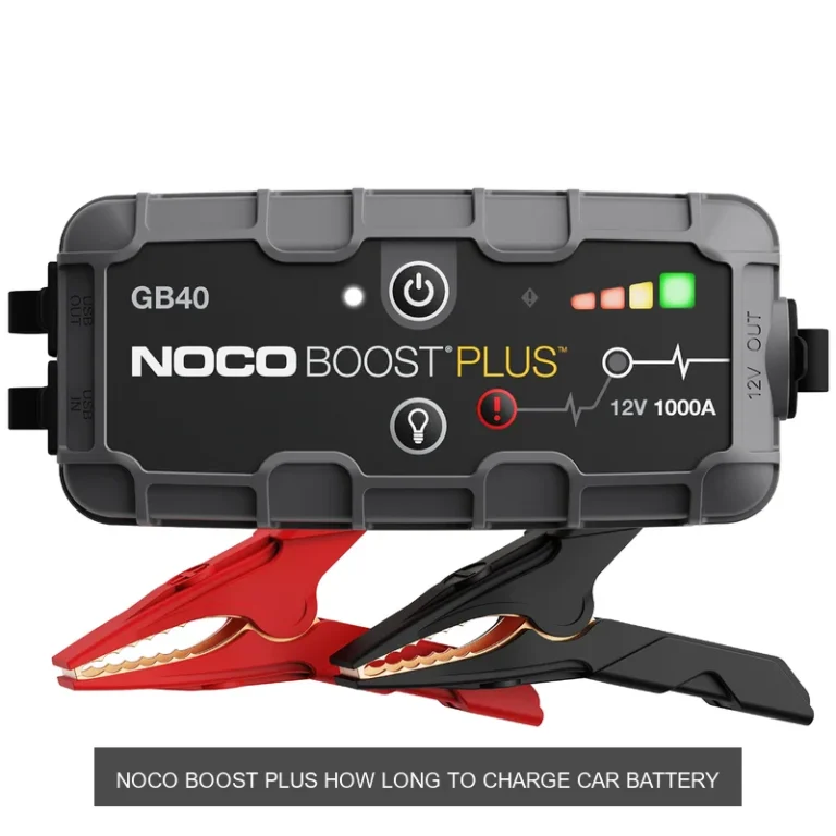 NOCO Boost Plus: How Long to Charge a Car Battery