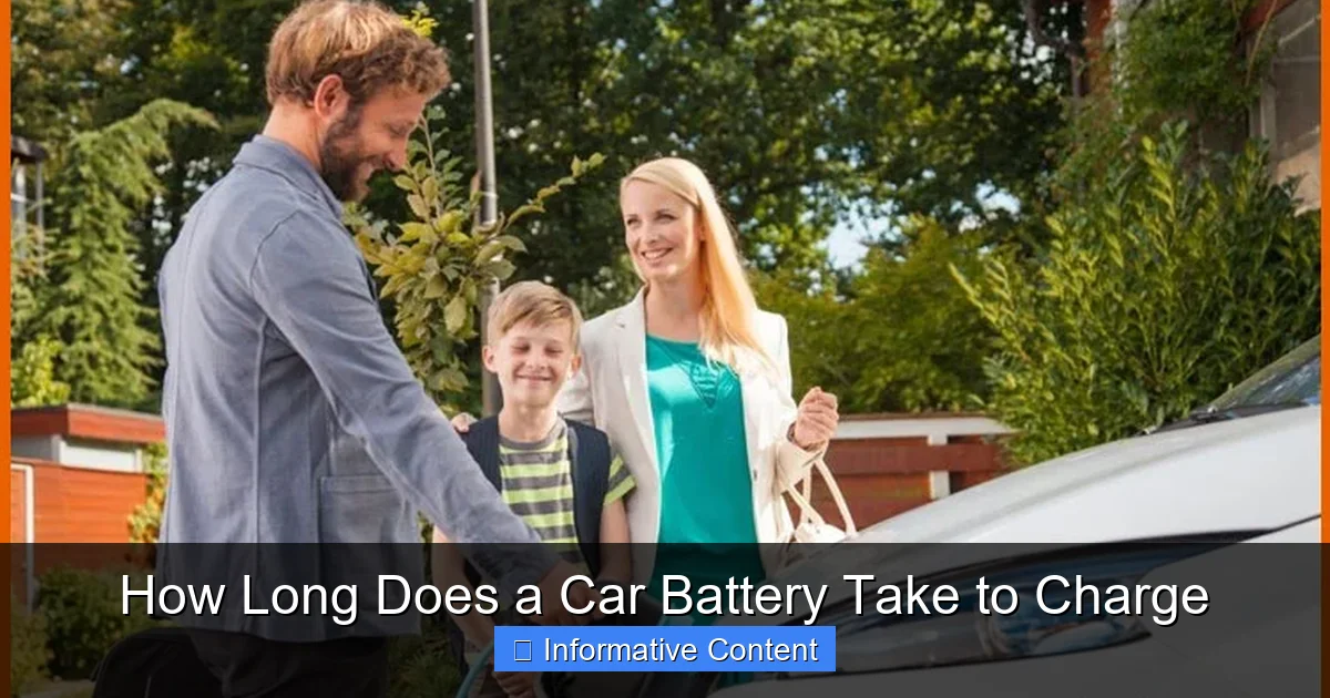 How Long Does a Car Battery Take to Charge