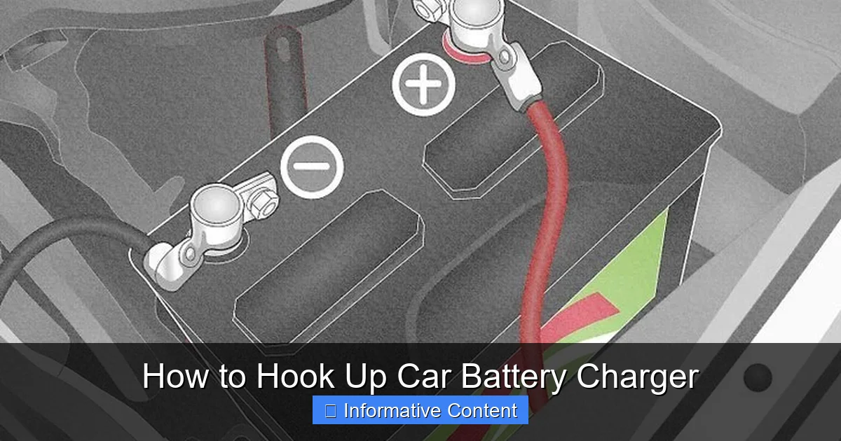 How to Hook Up Car Battery Charger