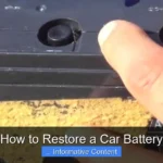 How to Restore a Car Battery