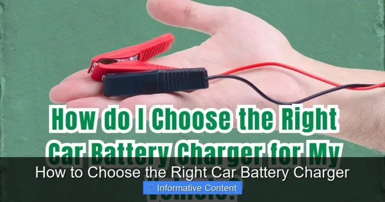 How to Choose the Right Car Battery Charger