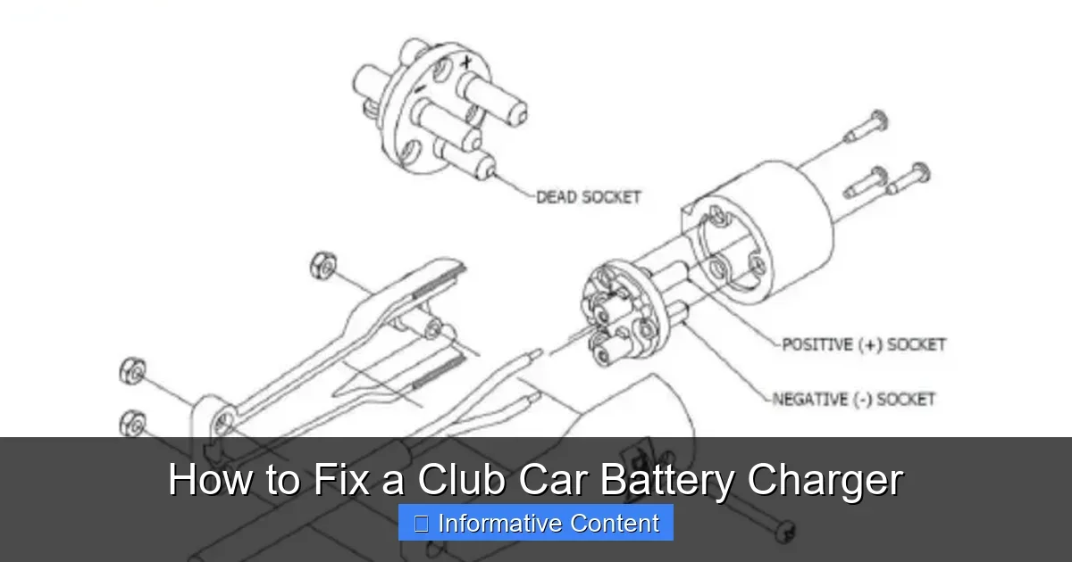 How to Fix a Club Car Battery Charger