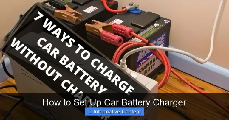 How to Set Up Car Battery Charger