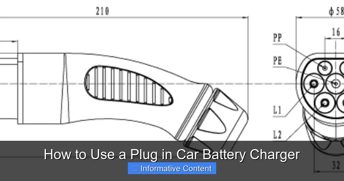How to Use a Plug in Car Battery Charger